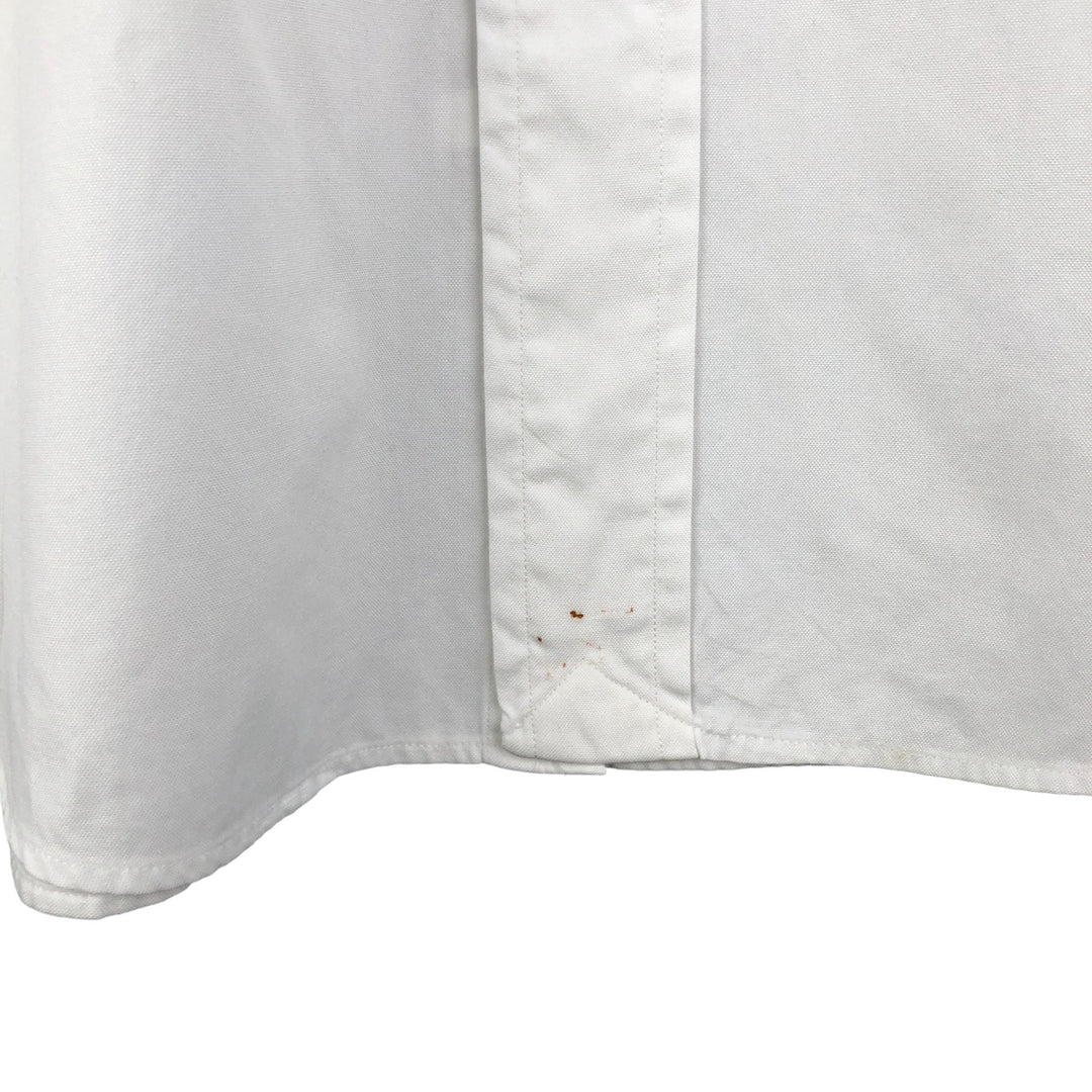 Ralph Lauren Andrew Classic Fit Long Sleeve Cotton Shirt, Men's Size L cotton white type Vintage Second Hand
