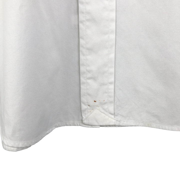 Ralph Lauren Andrew Classic Fit Long Sleeve Cotton Shirt, Men's Size L cotton white type Vintage Second Hand