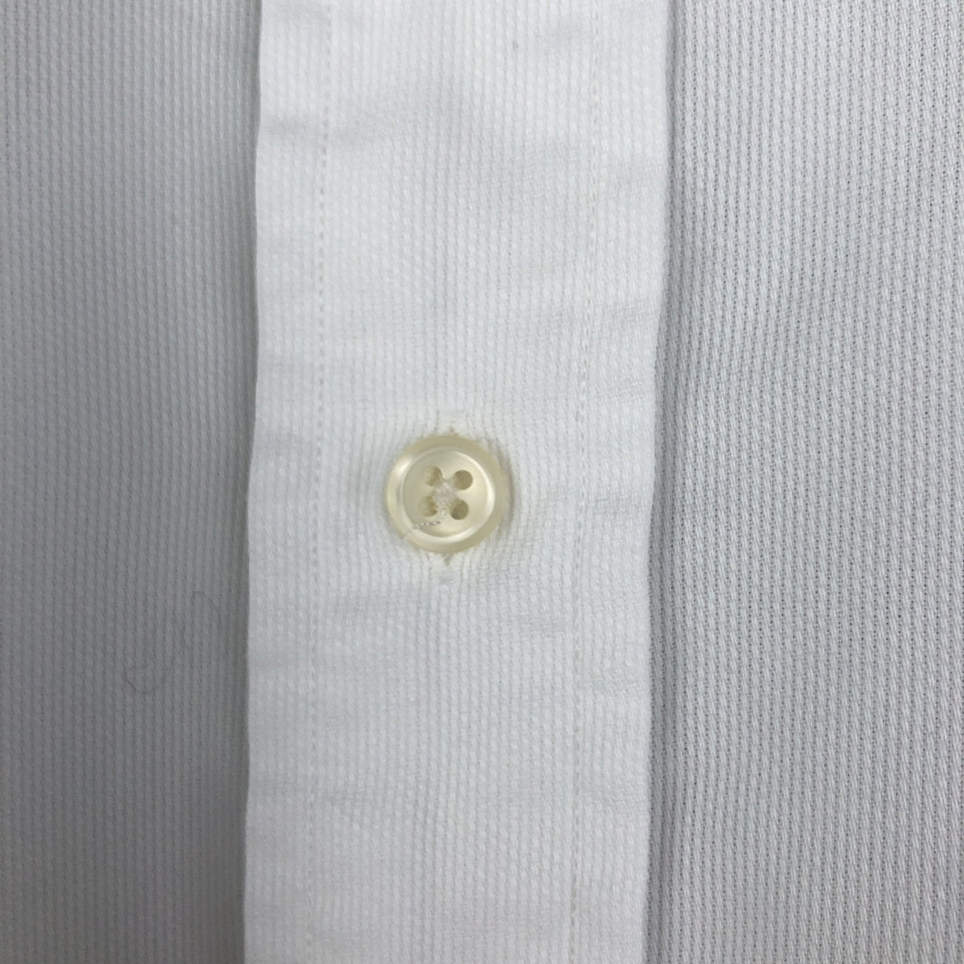 Ralph Lauren POLO by Ralph Lauren ANDREW cuffed long-sleeved cotton shirt, men's size L cotton white type Vintage Second Hand