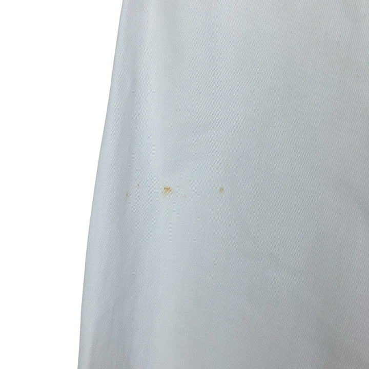 Ralph Lauren POLO by Ralph Lauren long-sleeved white denim shirt, men's size M cotton white type Vintage Second Hand