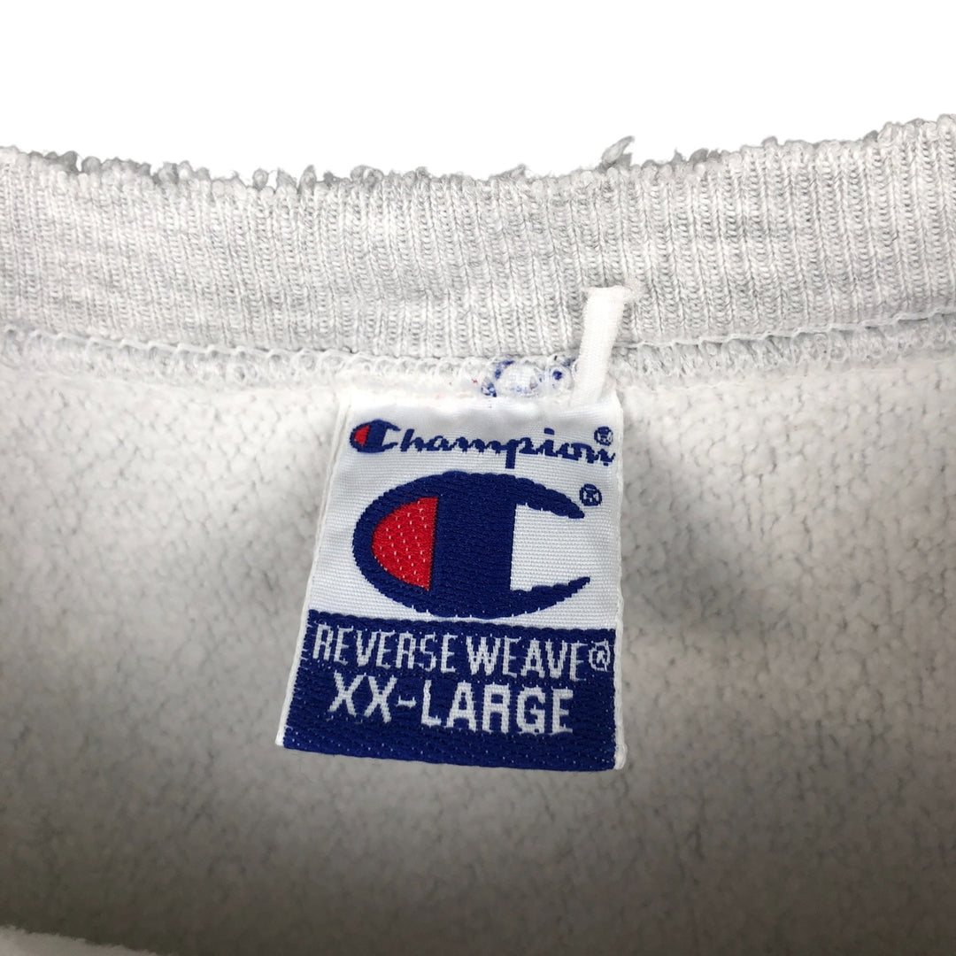 Vintage 90'S Champion Reverse Weave Michigan State University College Sweatshirt, Men's XXL unclear gray type Vintage Second Hand