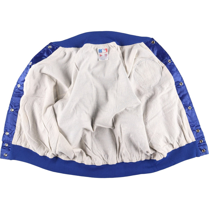 Vintage 80s-90'S Felco MLB Chicago Cubs Nylon Blouson, Made in USA, Men's Size XL Nylon blue type Vintage Second Hand