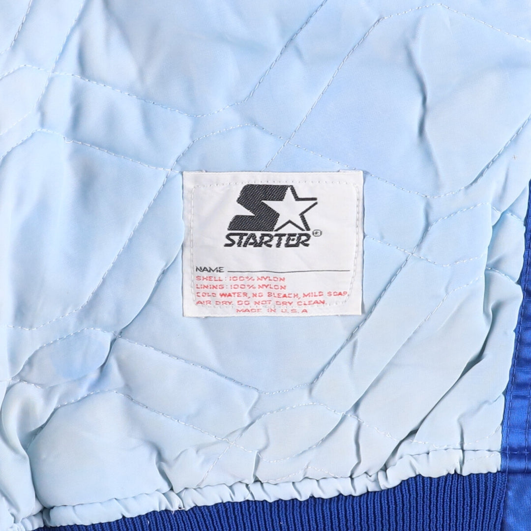 Vintage 1980'S Chicago Cubs Starter Nylon Varsity Jacket, Men's Size L Nylon blue type Vintage Second Hand