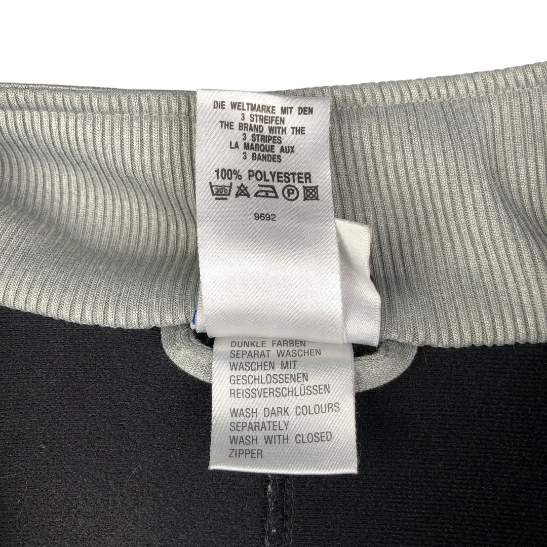 90s~00'S Adidas Jersey Track Jacket Men's XL Vintage polyester gray type Vintage Second Hand