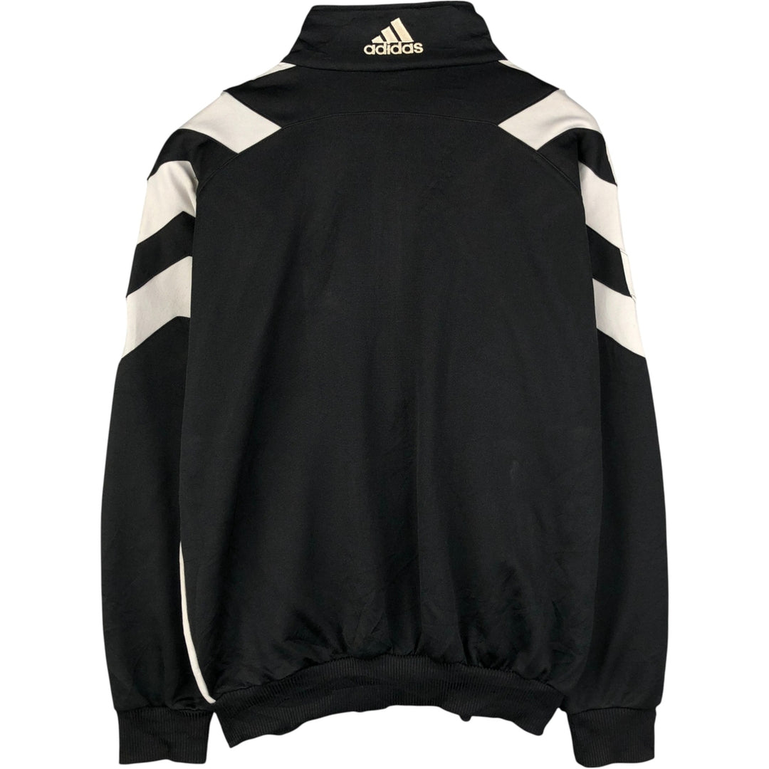 Vintage 90s-00'S Adidas track jacket, size M, men's polyester black type Vintage Second Hand