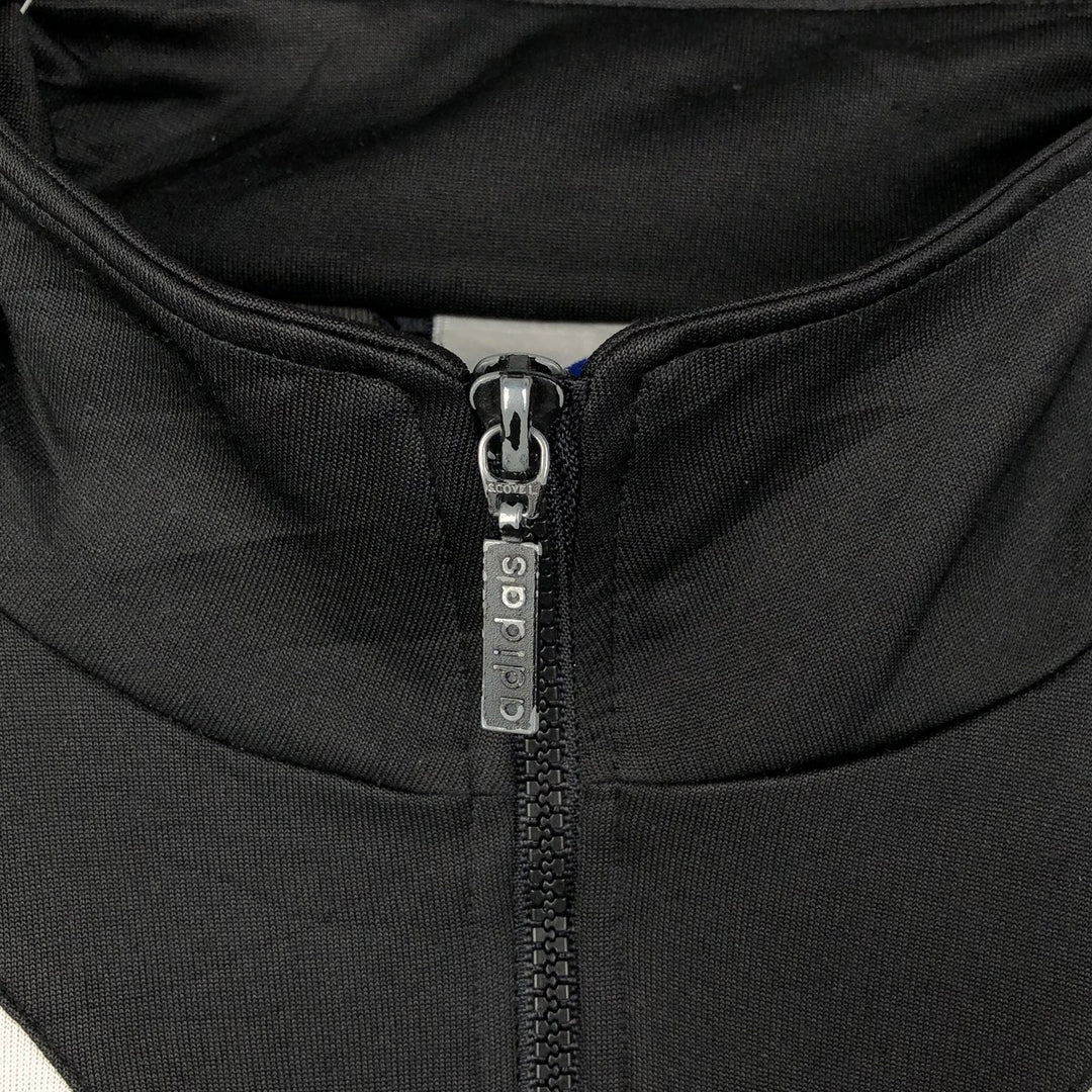 Vintage 90s-00'S Adidas track jacket, size M, men's polyester black type Vintage Second Hand