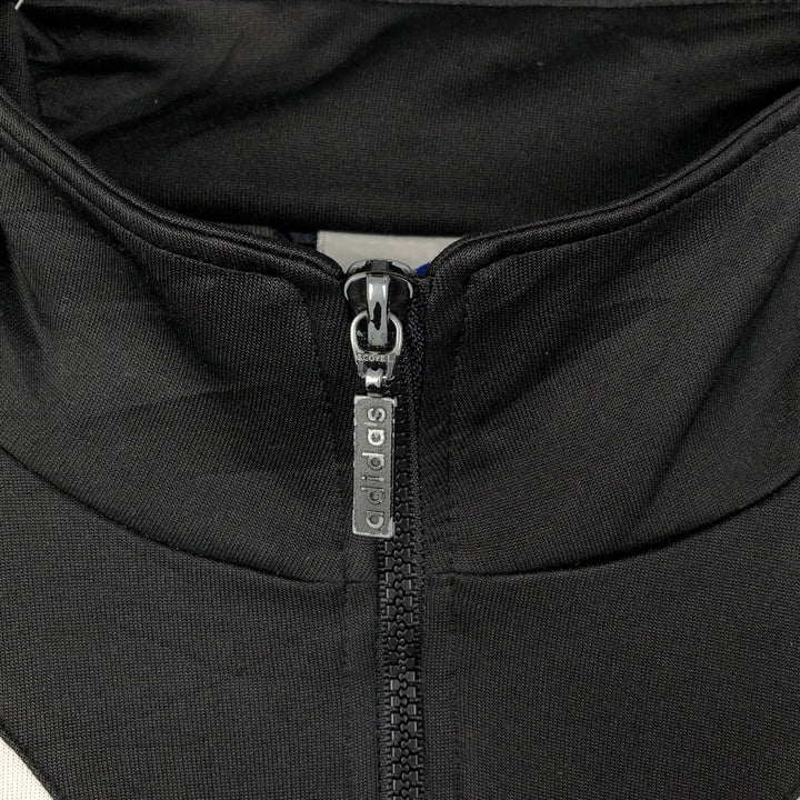 Vintage 90s-00'S Adidas track jacket, size M, men's polyester black type Vintage Second Hand