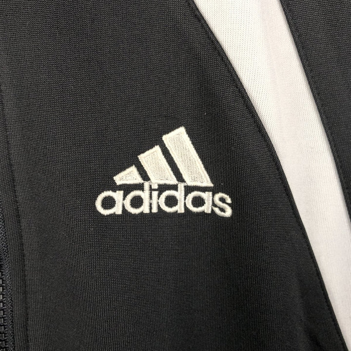 Vintage 90s-00'S Adidas track jacket, size M, men's polyester black type Vintage Second Hand