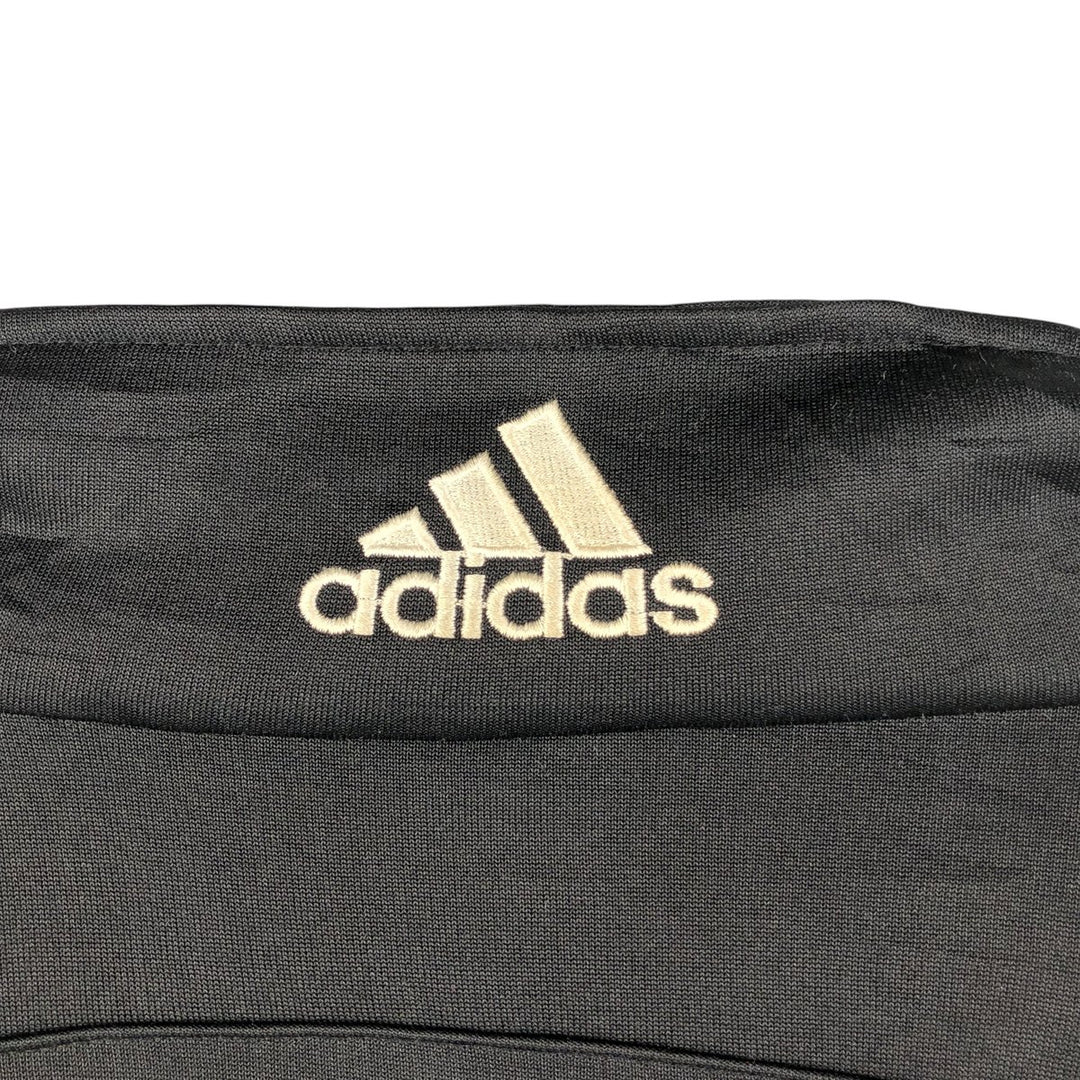 Vintage 90s-00'S Adidas track jacket, size M, men's polyester black type Vintage Second Hand