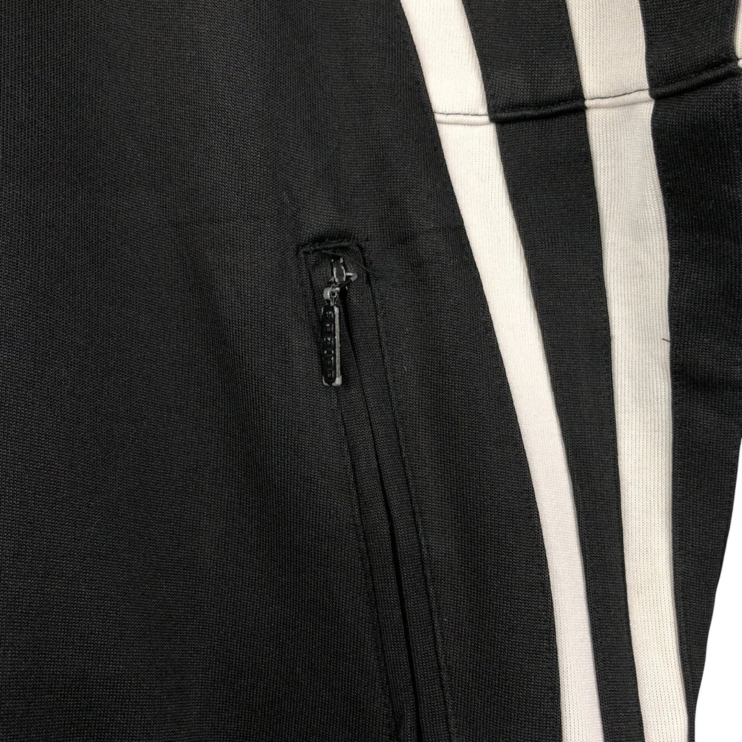 Vintage 90s-00'S Adidas track jacket, size M, men's polyester black type Vintage Second Hand