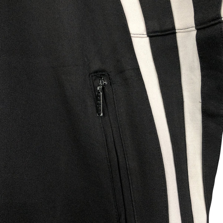 Vintage 90s-00'S Adidas track jacket, size M, men's polyester black type Vintage Second Hand