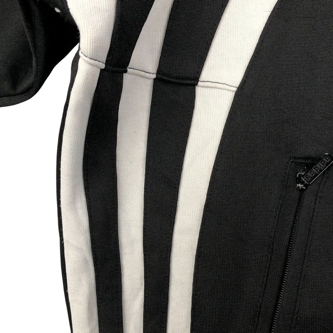Vintage 90s-00'S Adidas track jacket, size M, men's polyester black type Vintage Second Hand