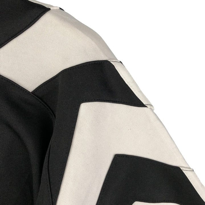 Vintage 90s-00'S Adidas track jacket, size M, men's polyester black type Vintage Second Hand