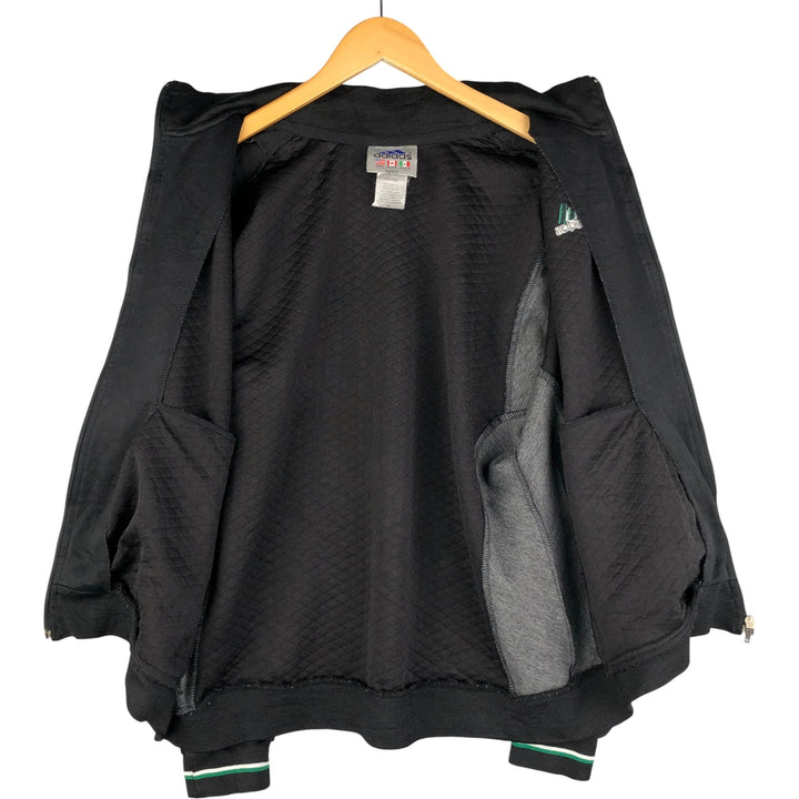 90s~00'S Adidas Jersey Track Jacket Men's L Size Vintage polyester black type Vintage Second Hand
