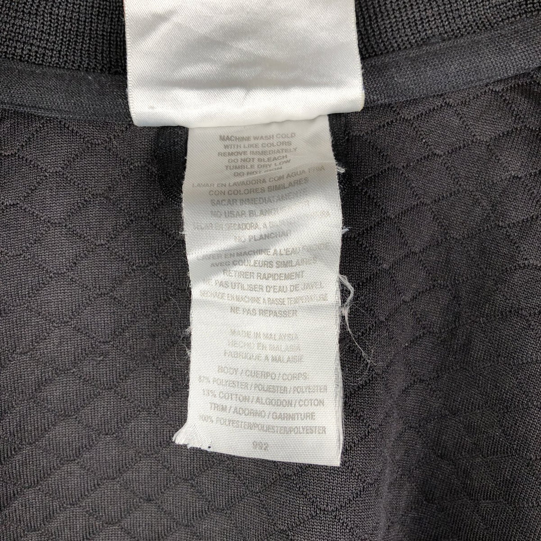 90s~00'S Adidas Jersey Track Jacket Men's L Size Vintage polyester black type Vintage Second Hand