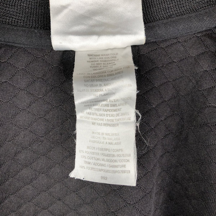 90s~00'S Adidas Jersey Track Jacket Men's L Size Vintage polyester black type Vintage Second Hand