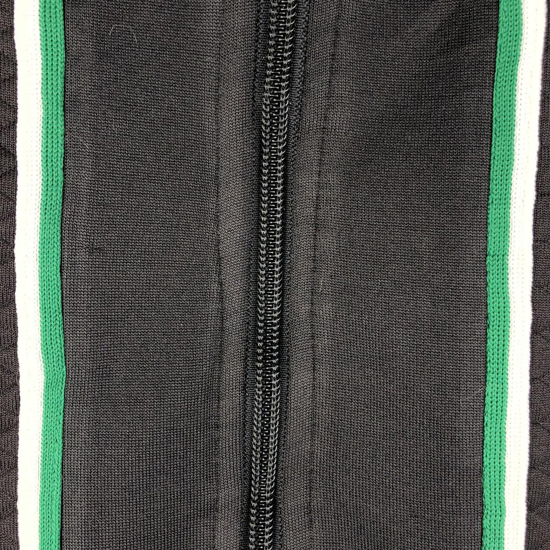 90s~00'S Adidas Jersey Track Jacket Men's L Size Vintage polyester black type Vintage Second Hand