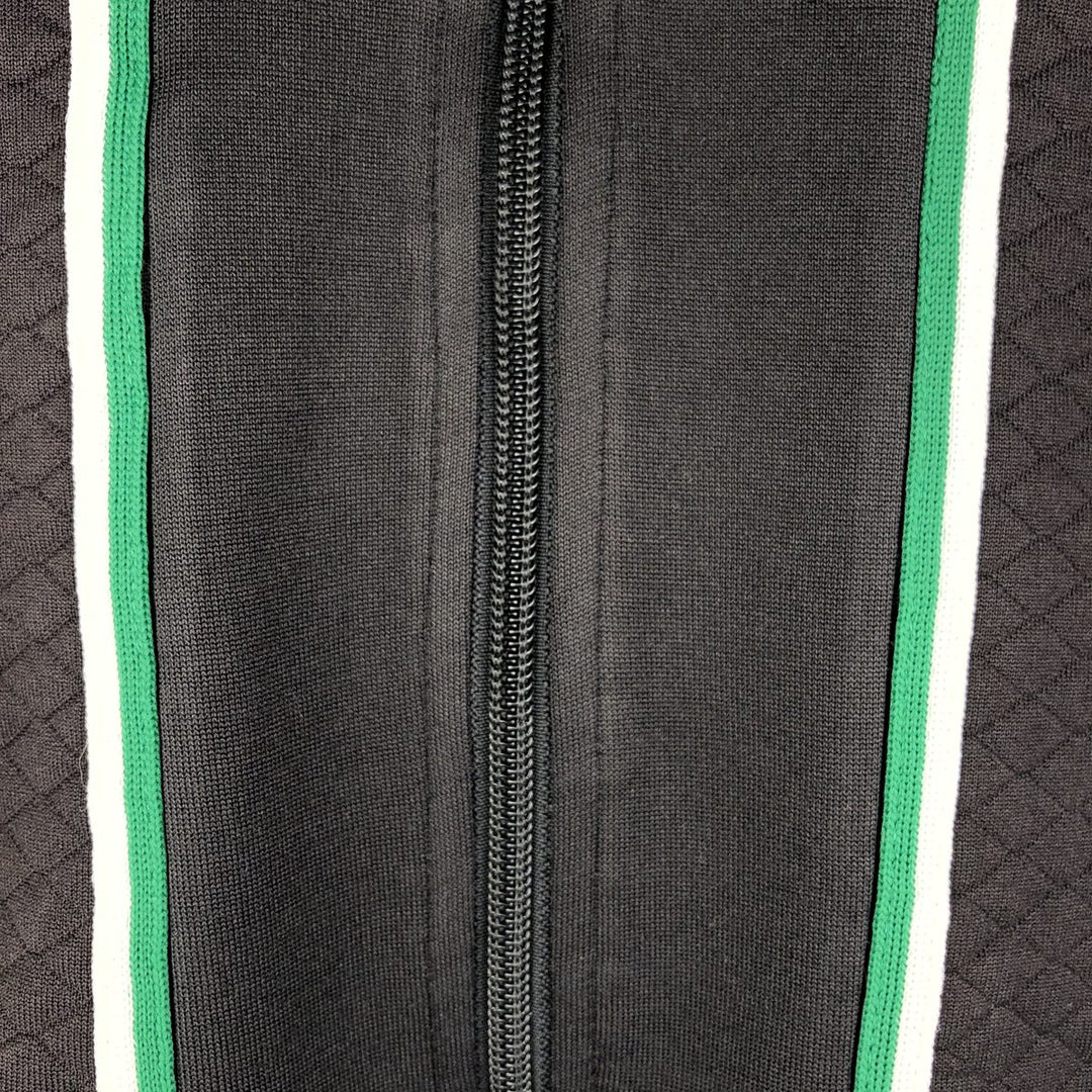 90s~00'S Adidas Jersey Track Jacket Men's L Size Vintage polyester black type Vintage Second Hand