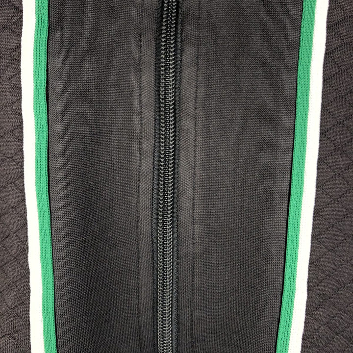 90s~00'S Adidas Jersey Track Jacket Men's L Size Vintage polyester black type Vintage Second Hand