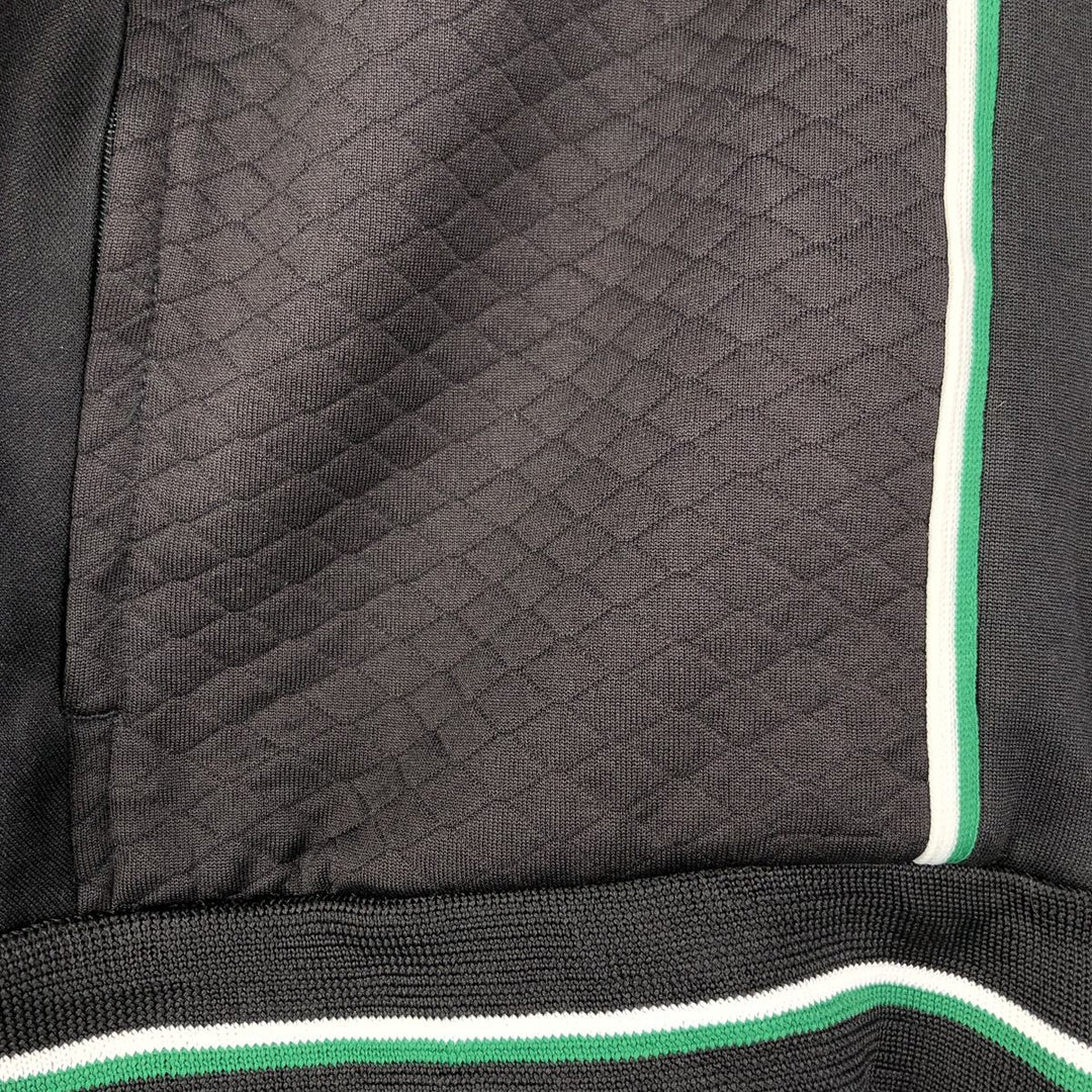 90s~00'S Adidas Jersey Track Jacket Men's L Size Vintage polyester black type Vintage Second Hand