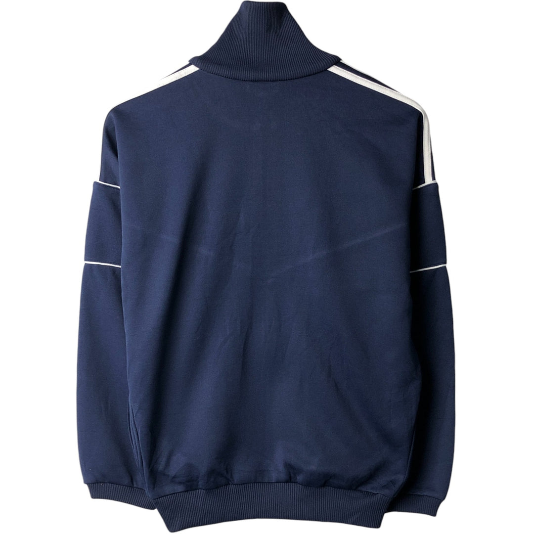 80s-90'S Adidas Jersey Track Jacket, Men's Size Small polyester navy blue type Vintage Second Hand