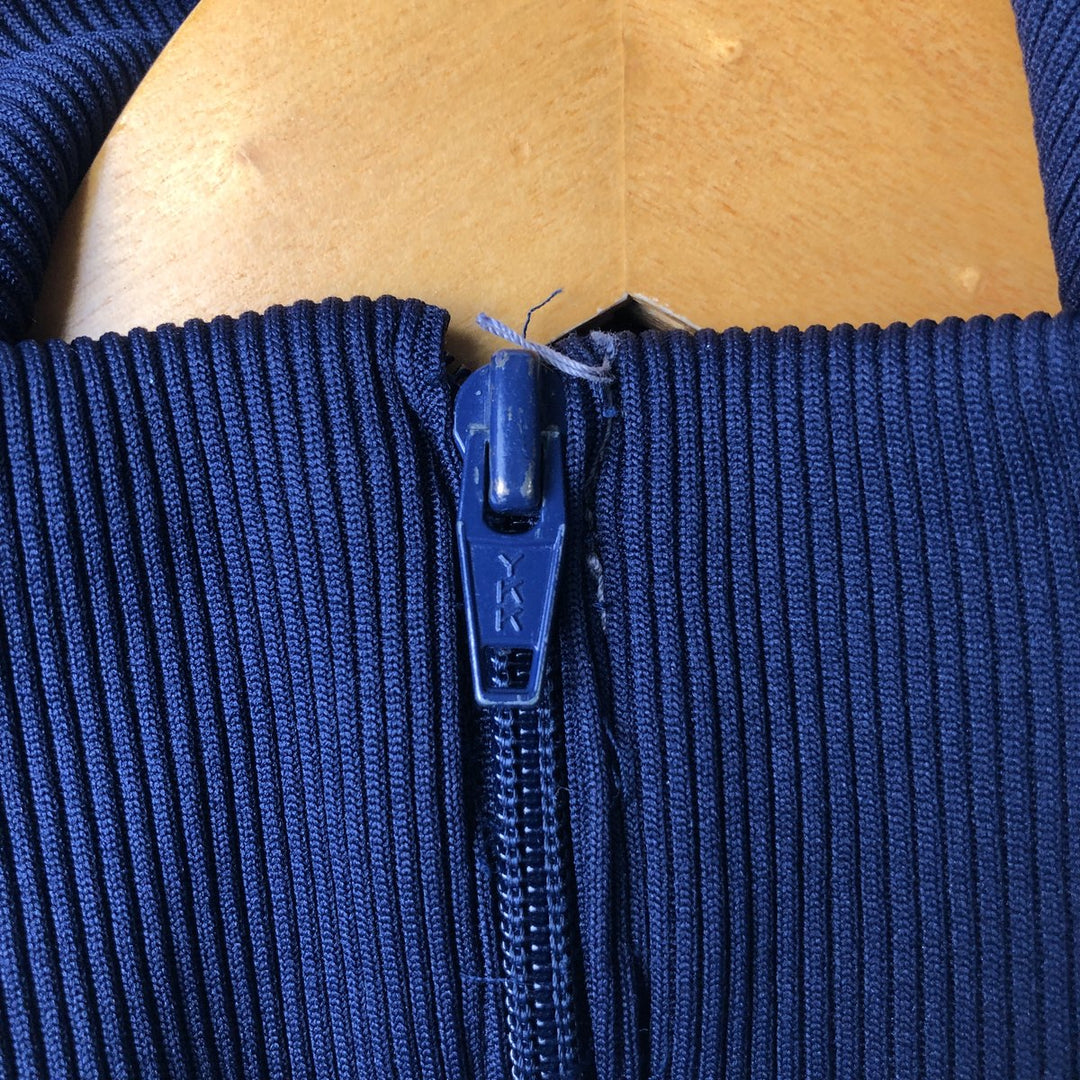 80s-90'S Adidas Jersey Track Jacket, Men's Size Small polyester navy blue type Vintage Second Hand