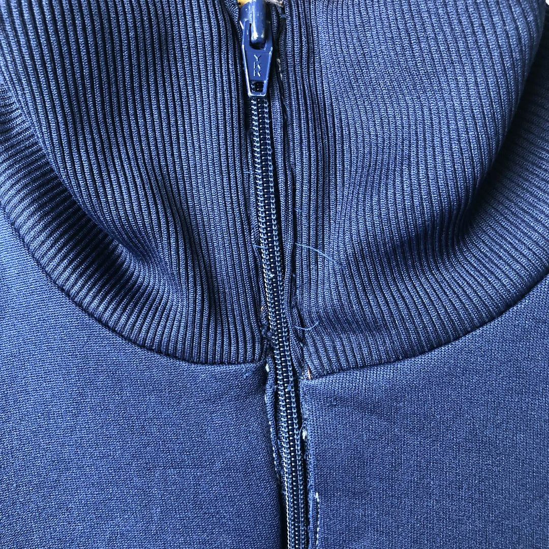 80s-90'S Adidas Jersey Track Jacket, Men's Size Small polyester navy blue type Vintage Second Hand