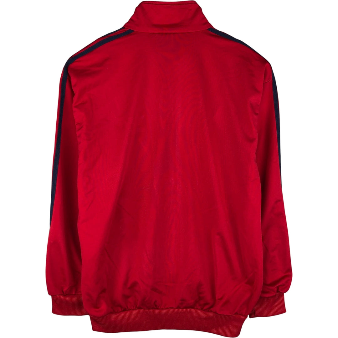 Vintage 80s-90'S Adidas track jacket, size S, men's polyester red type Vintage Second Hand