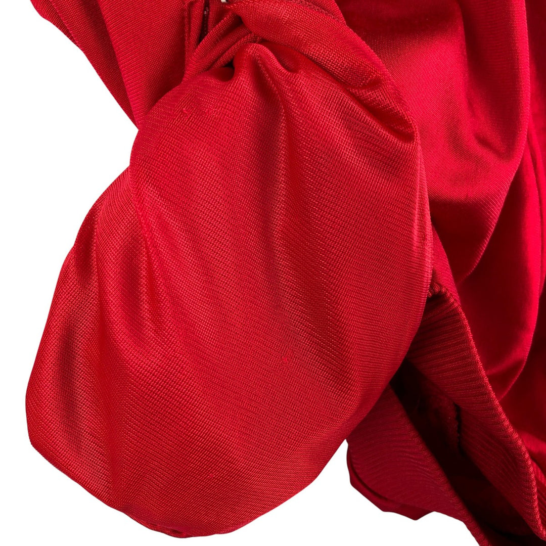 Vintage 80s-90'S Adidas track jacket, size S, men's polyester red type Vintage Second Hand