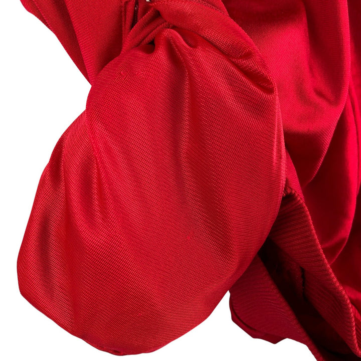 Vintage 80s-90'S Adidas track jacket, size S, men's polyester red type Vintage Second Hand