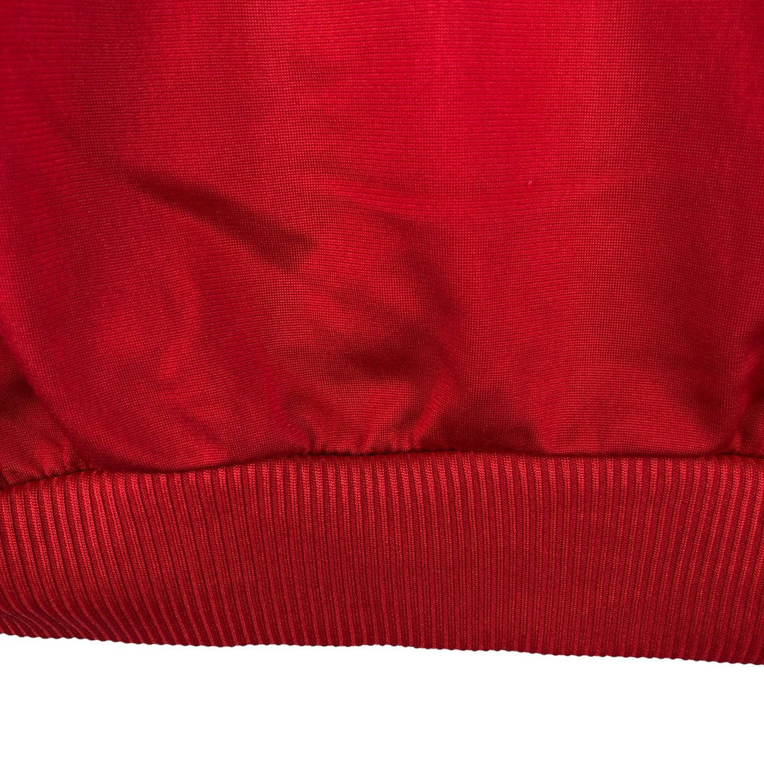 Vintage 80s-90'S Adidas track jacket, size S, men's polyester red type Vintage Second Hand