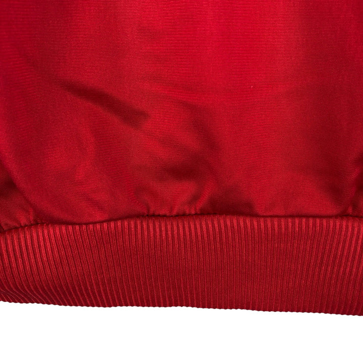 Vintage 80s-90'S Adidas track jacket, size S, men's polyester red type Vintage Second Hand