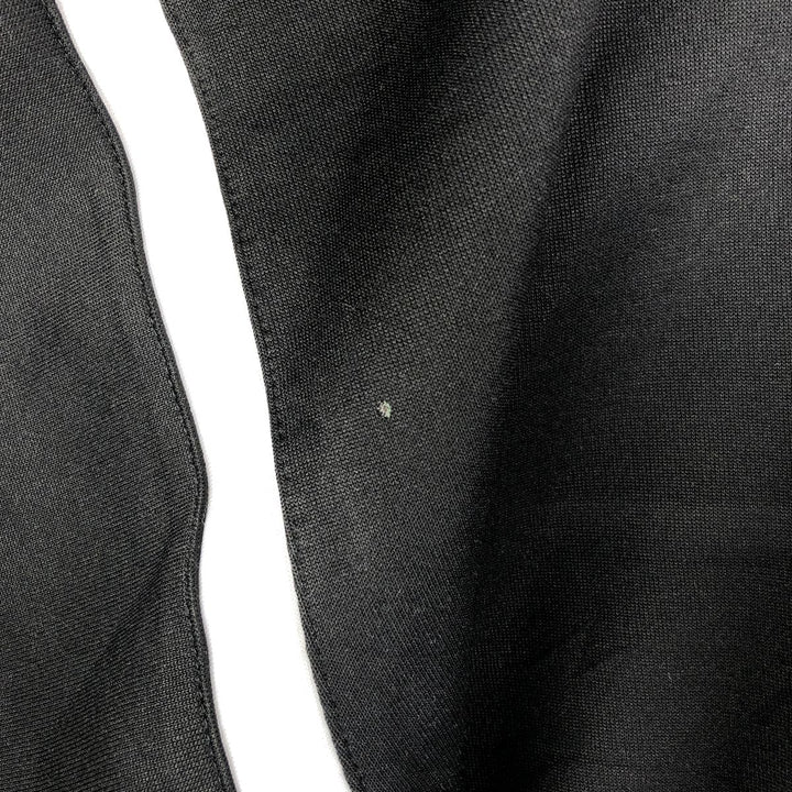 Vintage 80s-90'S adidas track jacket, men's M size polyester black type Vintage Second Hand