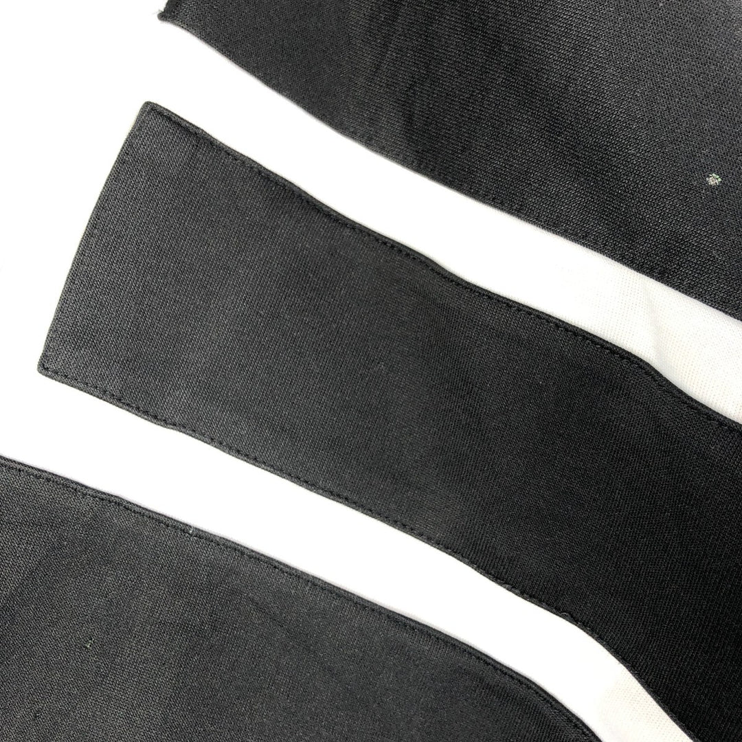 Vintage 80s-90'S adidas track jacket, men's M size polyester black type Vintage Second Hand