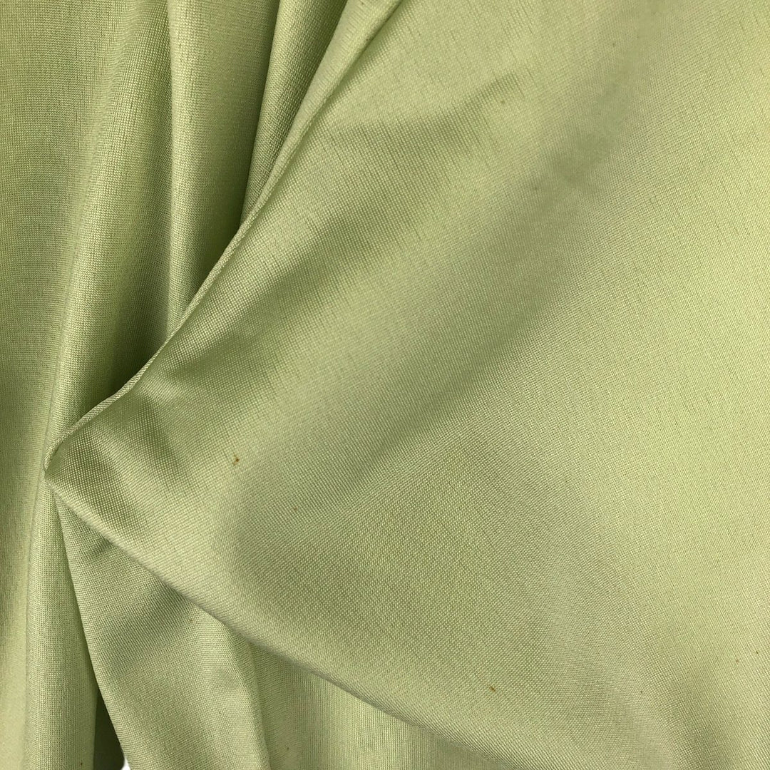 Vintage 80s-90'S Adidas back logo track jacket, size M, men's polyester green type yellow green Vintage Second Hand