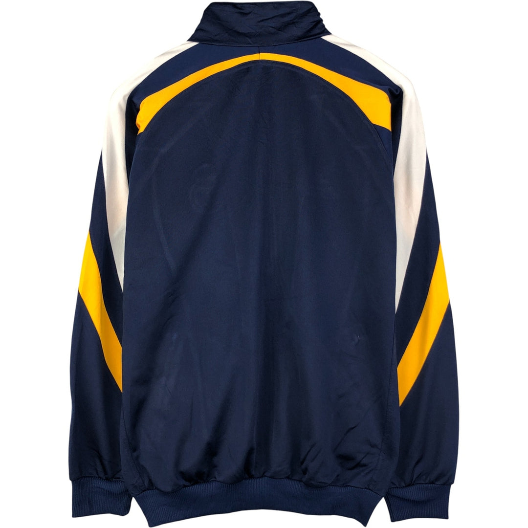 Vintage 90s-00'S Adidas La Liga Real Madrid Track Jacket, Men's Size Medium polyester navy blue type Vintage Second Hand