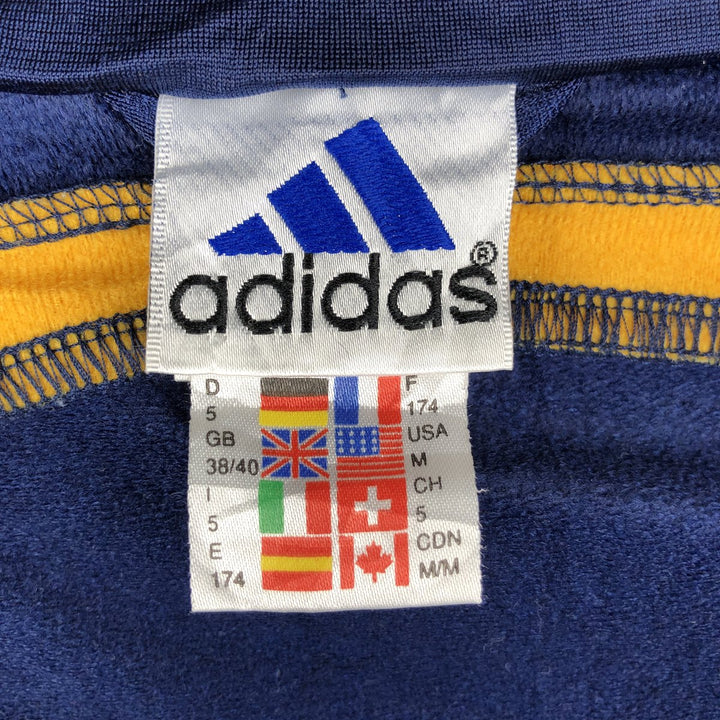 Vintage 90s-00'S Adidas La Liga Real Madrid Track Jacket, Men's Size Medium polyester navy blue type Vintage Second Hand