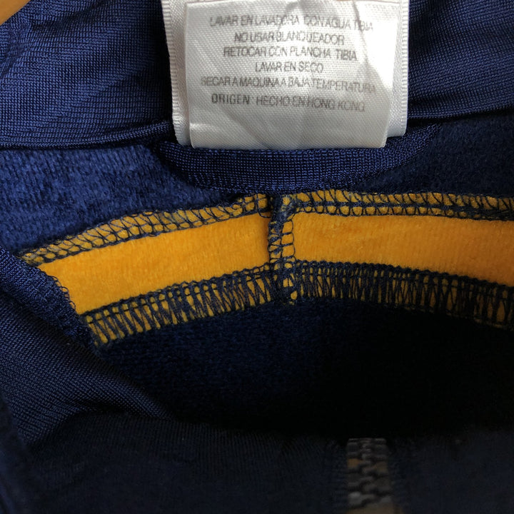 Vintage 90s-00'S Adidas La Liga Real Madrid Track Jacket, Men's Size Medium polyester navy blue type Vintage Second Hand