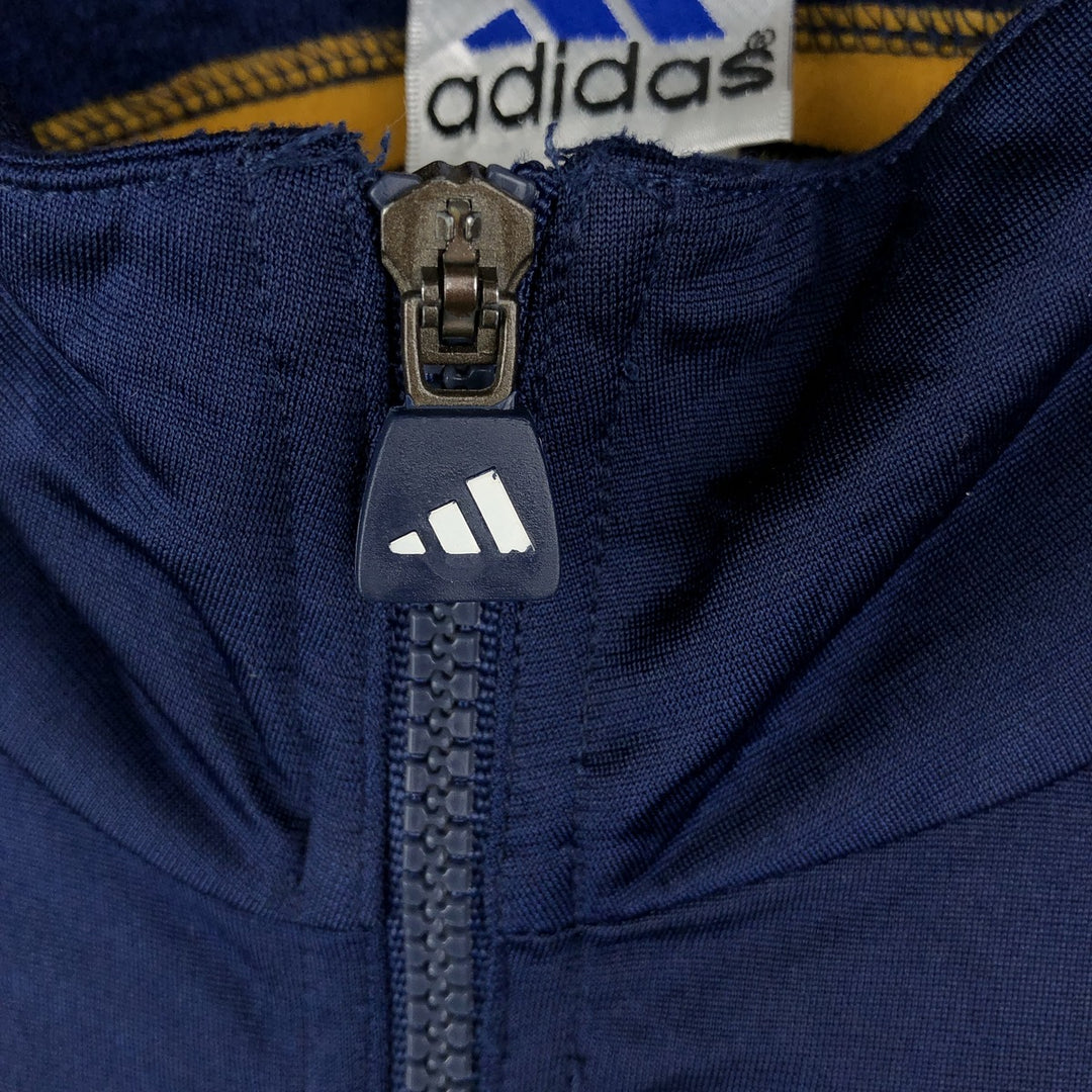 Vintage 90s-00'S Adidas La Liga Real Madrid Track Jacket, Men's Size Medium polyester navy blue type Vintage Second Hand