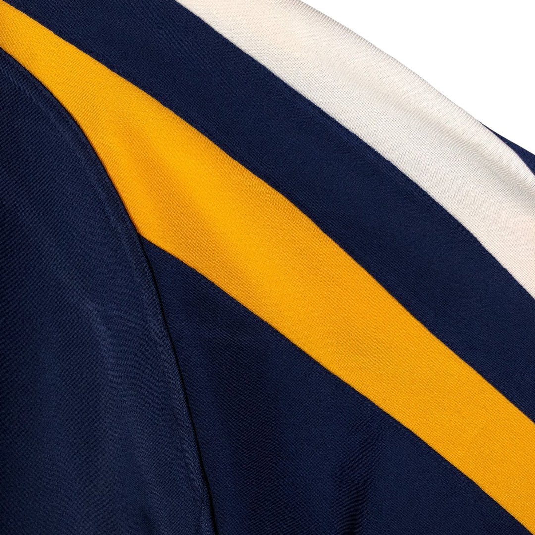 Vintage 90s-00'S Adidas La Liga Real Madrid Track Jacket, Men's Size Medium polyester navy blue type Vintage Second Hand