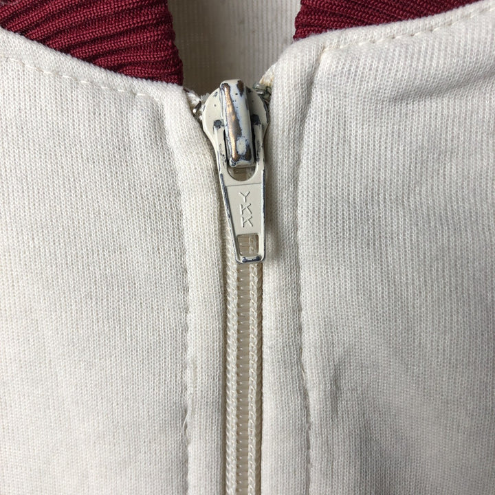 Vintage 80'S adidas track jacket, size M for men unclear burgundy type Vintage Second Hand