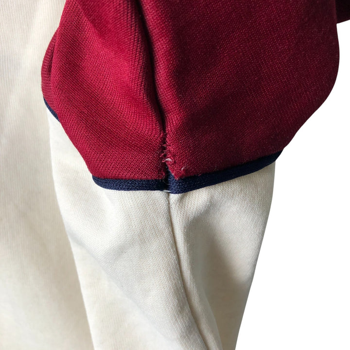 Vintage 80'S adidas track jacket, size M for men unclear burgundy type Vintage Second Hand