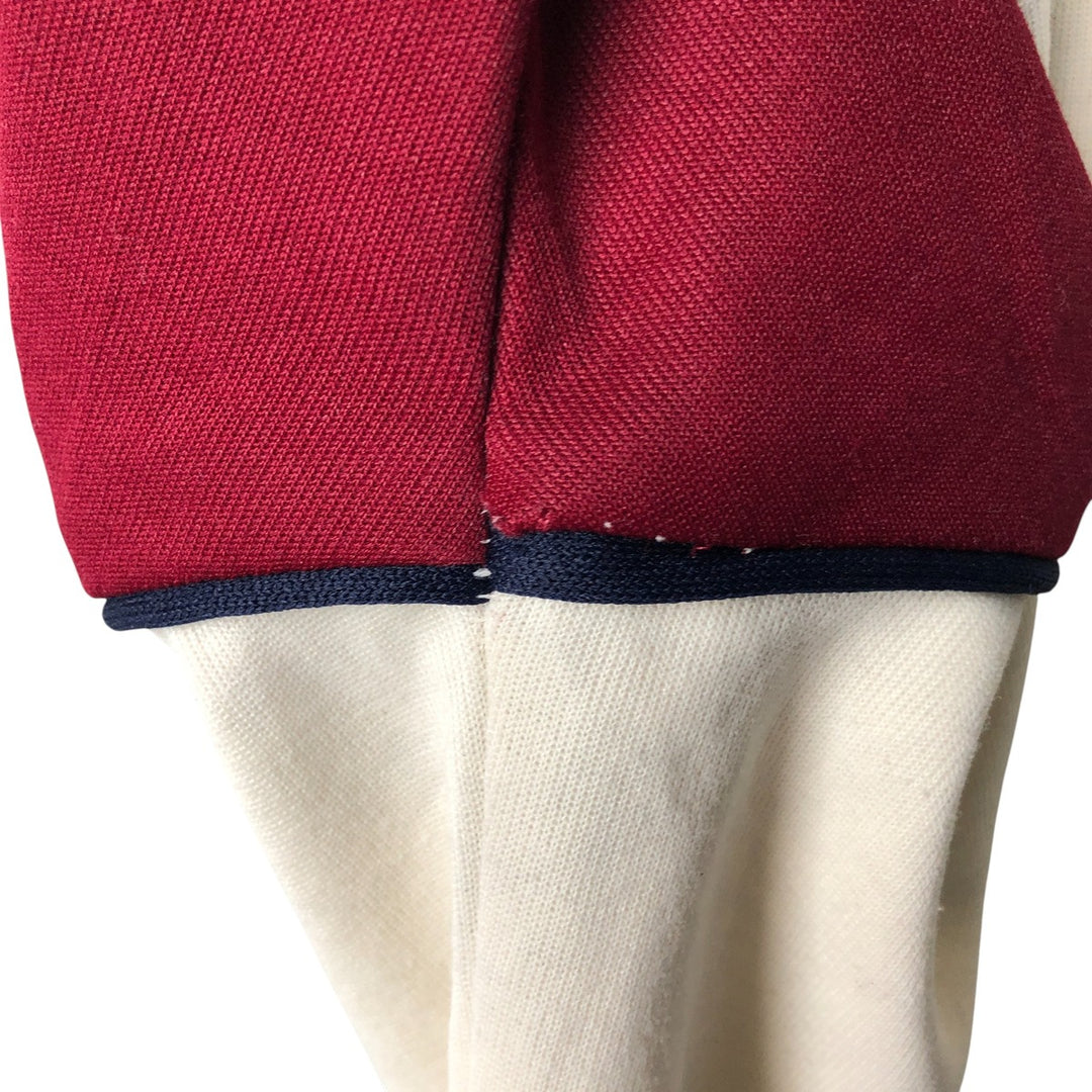 Vintage 80'S adidas track jacket, size M for men unclear burgundy type Vintage Second Hand