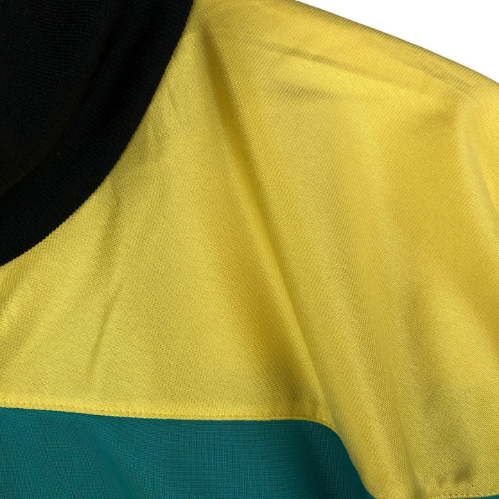 Vintage 70s-80'S adidas track jacket, men's size L polyester black type Vintage Second Hand