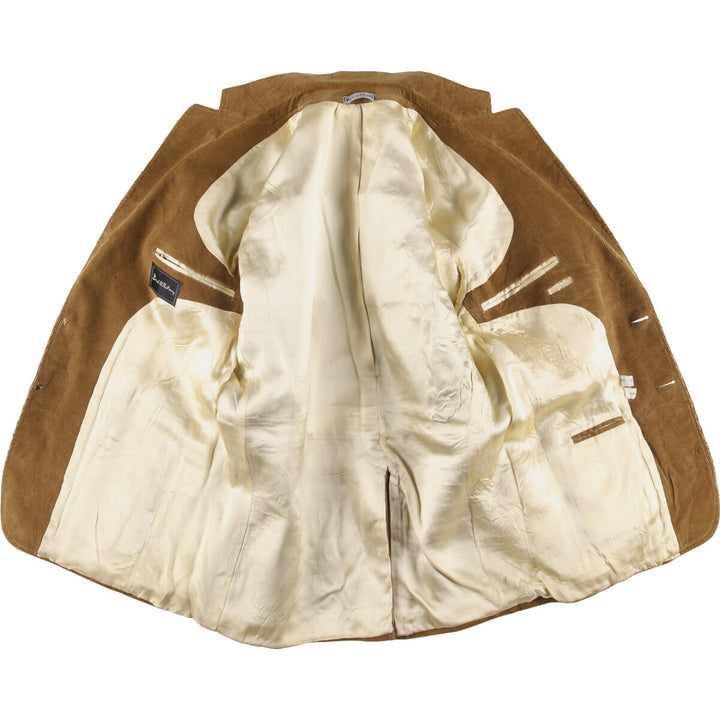 Brad Whitney Vintage Corduroy Tailored Jacket, Men's Size L cotton Beige type Vintage Second Hand