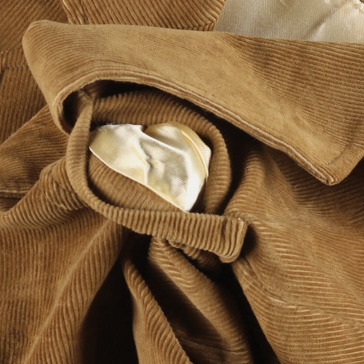Brad Whitney Vintage Corduroy Tailored Jacket, Men's Size L cotton Beige type Vintage Second Hand