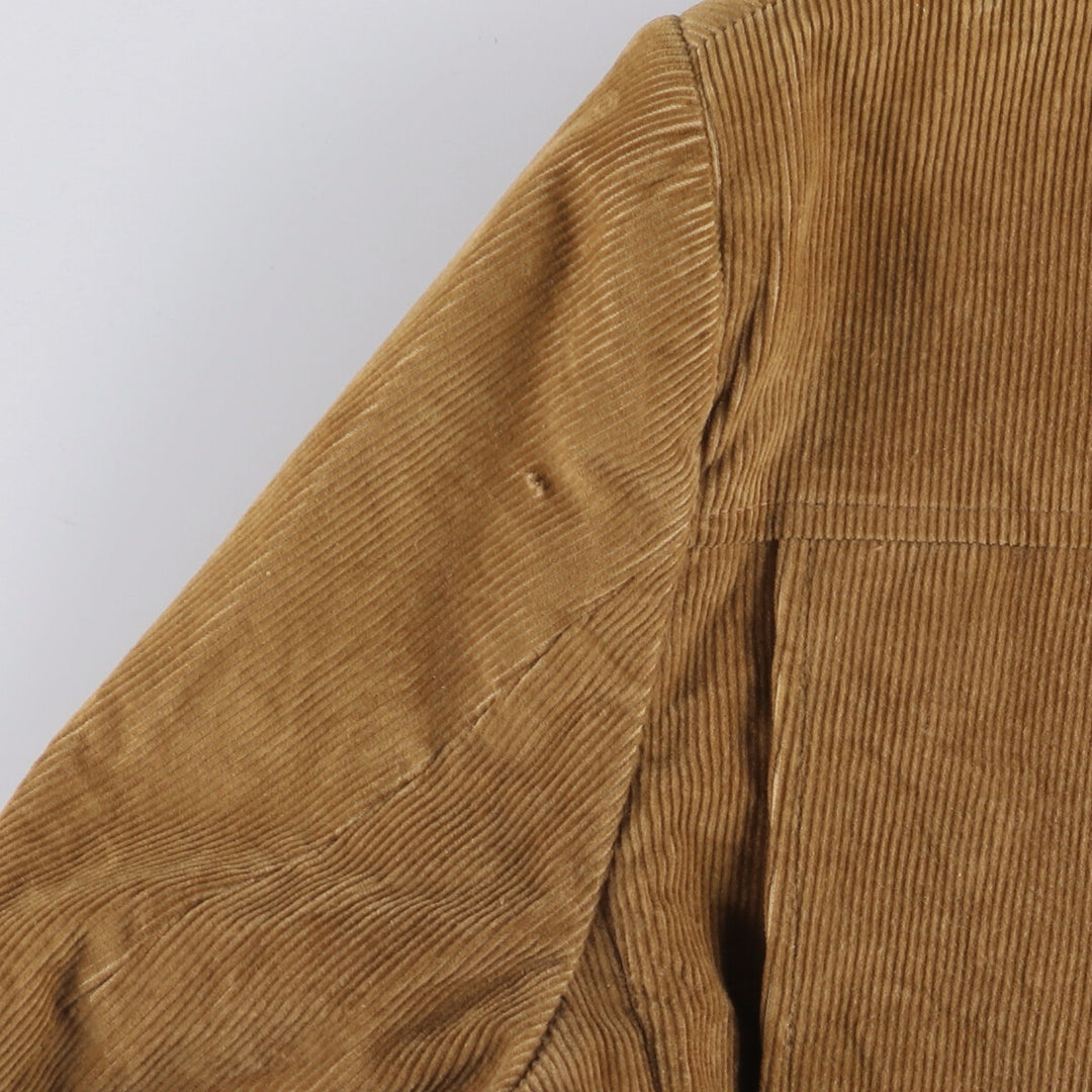 Brad Whitney Vintage Corduroy Tailored Jacket, Men's Size L cotton Beige type Vintage Second Hand