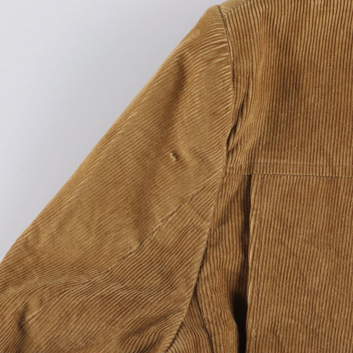 Brad Whitney Vintage Corduroy Tailored Jacket, Men's Size L cotton Beige type Vintage Second Hand