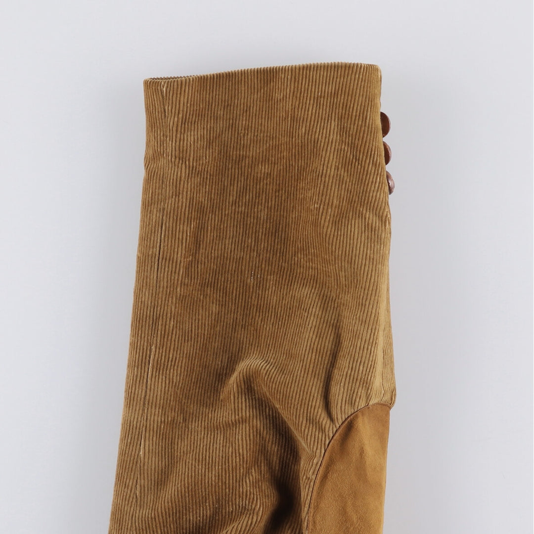 Brad Whitney Vintage Corduroy Tailored Jacket, Men's Size L cotton Beige type Vintage Second Hand