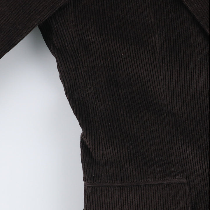 Jeremy Cobb Corduroy Tailored Jacket, Men's Size Medium cotton brown type Vintage Second Hand